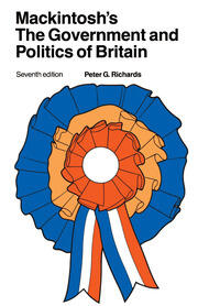 Mackintosh's The Government and Politics of Britain book cover