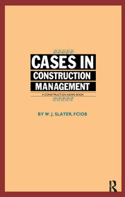 Cases in Construction Management book cover