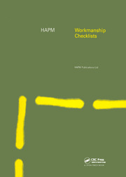 HAPM Workmanship Checklists book cover