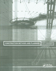 Construction Methods and Planning book cover