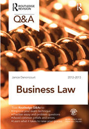 Q&A Business Law book cover