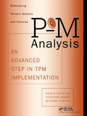 P-M Analysis: AN ADVANCED STEP IN TPM IMPLEMENTATION book cover