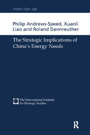 The Strategic Implications of China's Energy Needs book cover