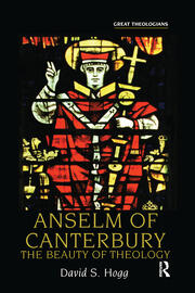 Anselm of Canterbury: The Beauty of Theology book cover