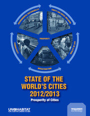 State of the World's Cities 2012/2013: Prosperity of Cities book cover