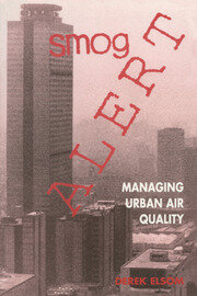 Smog Alert: Managing Urban Air Quality book cover