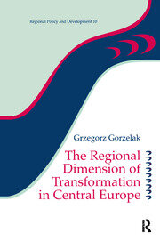 The Regional Dimension of Transformation in Central Europe book cover