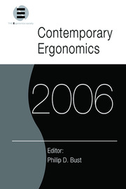 Contemporary Ergonomics 2006: Proceedings of the International Conference on Contemporary Ergonomics (CE2006), 4-6 April 2006, Cambridge, UK book cover