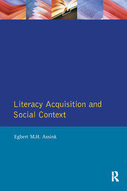 Literacy Acquisition and Social Context book cover