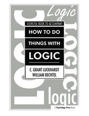 How To Do Things With Logic Workbook: Workbook with  Exercises book cover