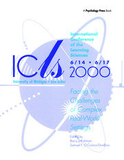 International Conference of the Learning Sciences: Facing the Challenges of Complex Real-world Settings book cover
