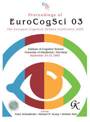 Proceedings of Eurocogsci 03: The European Cognitive Science Conference 2003 book cover