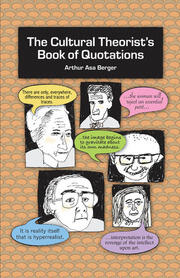 The Cultural Theorist's Book of Quotations book cover