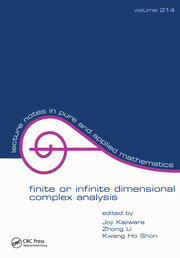 Finite or Infinite Dimensional Complex Analysis book cover