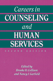 Careers In Counseling And Human Services book cover