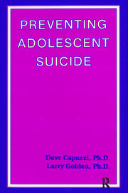 Preventing Adolescent Suicide book cover