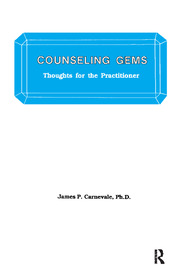 Counseling Gems: Thoughts For The Practitioner book cover