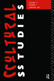 Cultural Studies 11.1 book cover