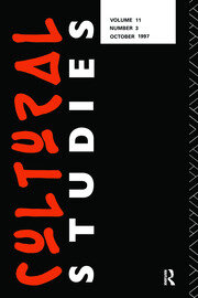 Cultural Studies 11.3 book cover