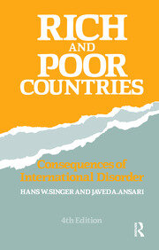 Rich and Poor Countries: Consequence of International Economic Disorder book cover