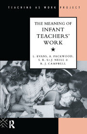 The Meaning of Infant Teachers' Work book cover