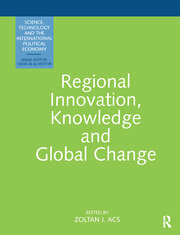 Regional Innovation, Knowledge and Global Change book cover