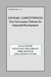 Systemic Competitiveness: New Governance Patterns for Industrial Development book cover