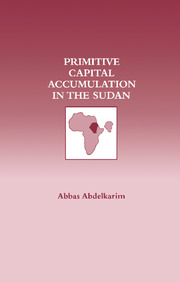 Primitive Capital Accumulation in the Sudan book cover