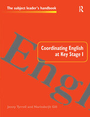 Coordinating English at Key Stage 1 book cover
