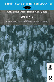 Equality and Diversity in Education 2: National and International Contexts for Practice and Research book cover