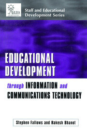 Educational Development Through Information and Communications Technology book cover