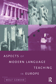 Aspects of Modern Language Teaching in Europe book cover