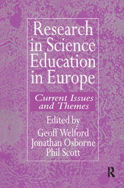 Research in science education in Europe book cover