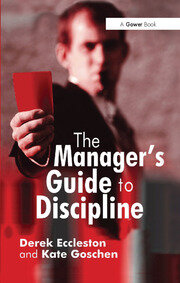 The Manager's Guide to Discipline book cover