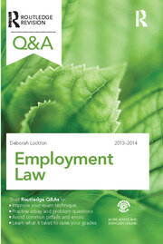 Q&A Employment Law 2013-2014 book cover