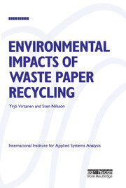 Environmental Impacts of Waste Paper Recycling book cover