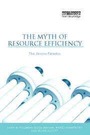The Myth of Resource Efficiency: The Jevons Paradox book cover