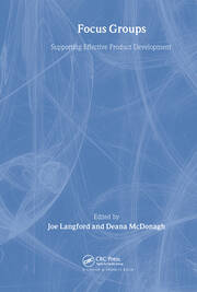 Focus Groups: Supporting Effective Product Development book cover