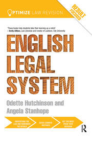Optimize English Legal System book cover