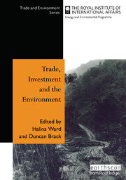 Trade Investment and the Environment book cover
