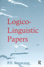 Logico-Linguistic Papers book cover