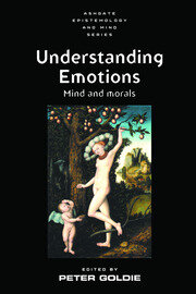 Understanding Emotions: Mind and Morals book cover