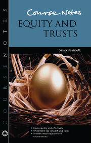 Course Notes: Equity and Trusts book cover