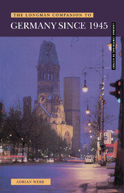 Longman Companion to Germany since 1945 book cover