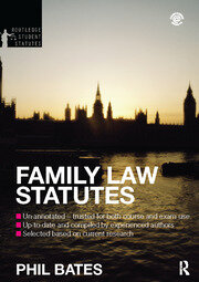 Family Law Statutes book cover