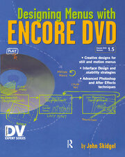Designing Menus with Encore DVD book cover
