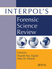 Interpol's Forensic Science Review book cover