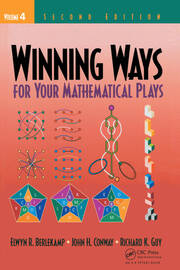 Winning Ways for Your Mathematical Plays, Volume 4 book cover