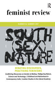 Debating Discourses, Practising Feminisms: Feminist Review, Issue 56 book cover