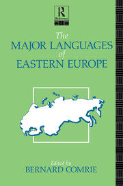 The Major Languages of Eastern Europe book cover